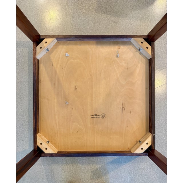 1960s Danish Henning Kjærnulf for Vejle Stole Og Mid-Century Modern Rosewood Side Table For Sale - Image 12 of 18