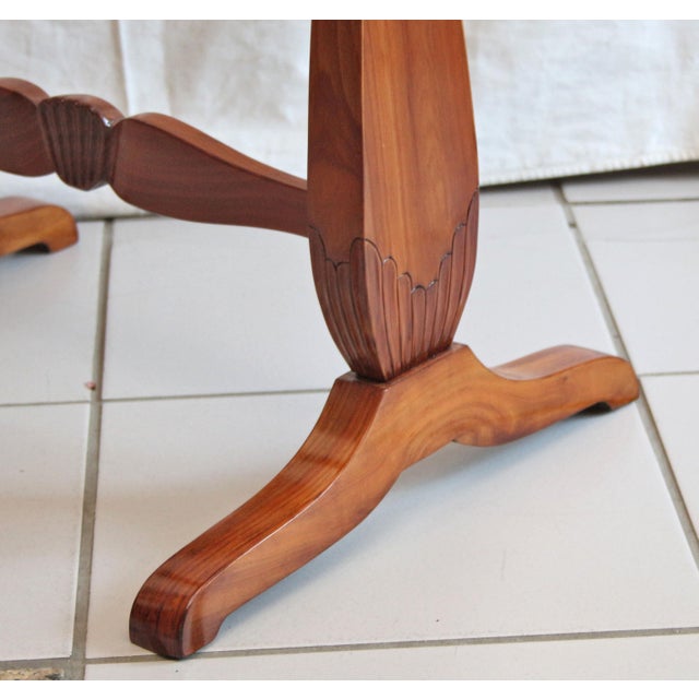 Wood Biedermeier Sewing Table, 1830s For Sale - Image 7 of 10