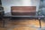 2010s Ceccotti Collezioni “Sevenmiles” Dining Table by Roberto Lazzeroni, American Walnut With Bronzed Glass Top For Sale - Image 5 of 10