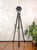 Satin Black Rank Strand Patt 123 Theater Spotlight Floor Lamp with Black Wooden Tripod, 1960s For Sale - Image 6 of 18
