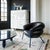 Contemporary Black Grasso Armchair by Stephen Burks for Bd For Sale - Image 3 of 6