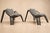 Pair of Organic-Shaped Iron Armchairs With Bouclé Upholstery, Brazil, 1950s For Sale - Image 15 of 18