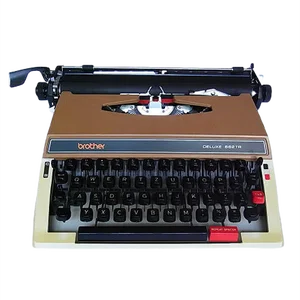 Deluxe 662 TR Typewriter from Brother, 1970s