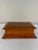 1970s Solid Teakwood Artisan Marquetry Letter Box For Sale - Image 13 of 13