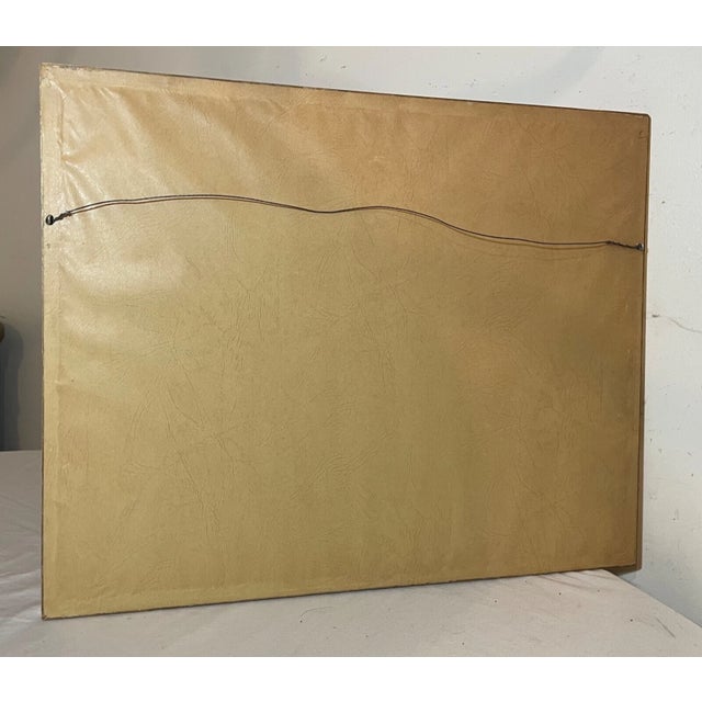 Antique Original Landscape Farm Trail Realism Watercolor Painting Country Art Nl For Sale - Image 10 of 13