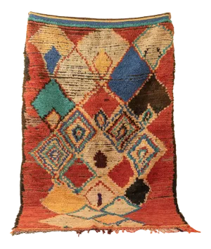 Vintage Azilal Berber Rug