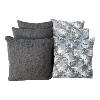 Contemporary Michael Nicholas Designs Decor Pillows- Set of 6 For Sale