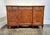 Belgian Louis XVI Style Marble Top Marquetry Sideboard With Decorative Brass For Sale - Image 11 of 11