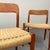 Wood Teak Model 75 Chairs with Paper Cord Weave by Niels Otto Møller for JL Møllers Mobelfabrik, Set of 4 For Sale - Image 7 of 18