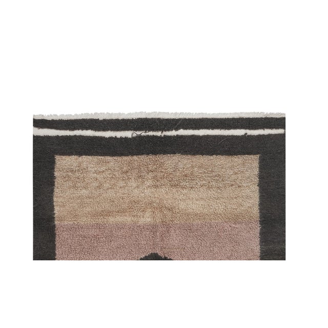 Angora Mohair Turkish Tulu Rug 4'4'' X 6'7'' 51" x 78" / 132 x 200 Cm Hand woven with high quality pure wool Excellent...