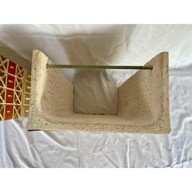 Ceramic Mid 20th Century Martha & Beaumont Mood Sconce Shades,a Pair For Sale - Image 7 of 9