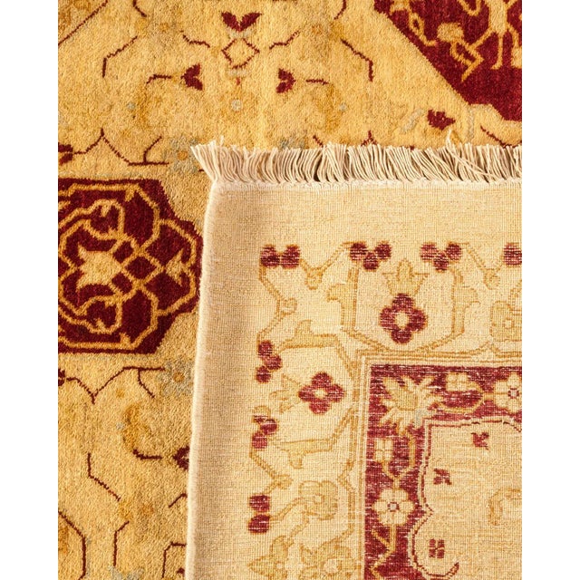 2010s Mogul Collection Hand-Knotted Area Rug - Gold Collection 9' 3" X 12' 0" For Sale - Image 5 of 10
