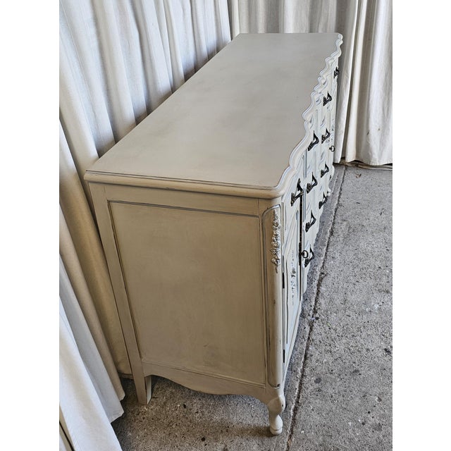 Mahogany Hutch, 2 Piece Cabinet Hutch, Circa 1940s/50's For Sale - Image 14 of 14