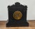 Antique Art Deco Mantel Clock in Marble, 1920s, Set of 3 For Sale - Image 9 of 12