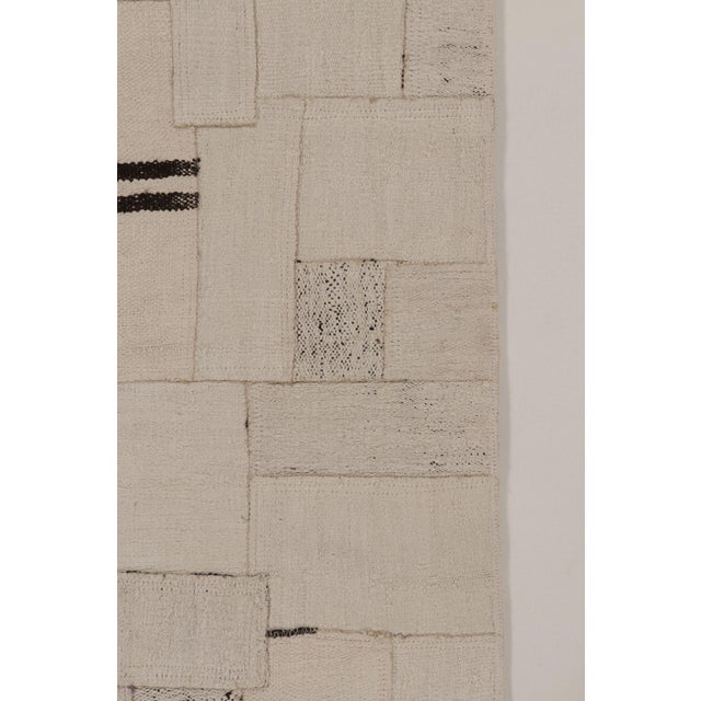 Vintage Turkish Patchwork Runner in Beige and Neutral Design - Rug & Kilim For Sale In New York - Image 6 of 10