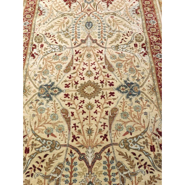 Hand Knotted Indian Runner Rug - 3′3″ × 11'9" For Sale - Image 12 of 18