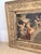 Striking 19th-century Italian giltwood frame featuring an image after Raphael’s celebrated Four Sibyls fresco in Santa...