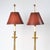 Neoclassical 1970s Fredrick Cooper Barley Twist Brass Lamps: A Pair For Sale - Image 3 of 17