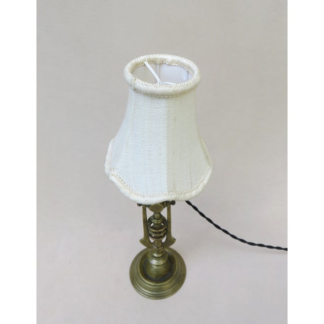 Art Nouveau Bronze Table Lamp For Sale - Image 6 of 18