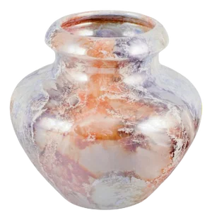 Art Deco Marmor Ceramic Vase Arabia, Finland, 1933