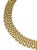 Vintage Napier Yellow Gold Bismark Chain Necklace – 16.25” Glossy Panther Link Collar For Sale - Image 6 of 8