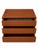 Petite Teak Dresser, Three Drawers, Nightstand, Mid Century, McM, Danish Modern For Sale - Image 4 of 6