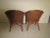 1990s Tommy Bahama Style Bamboo Wicker Arm Chairs - a Pair For Sale - Image 9 of 13