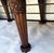 Large Walnut Buffet with Carved Legs and Royal Rouge Griotte Marble Top, 19th Century For Sale - Image 6 of 18
