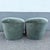 Postmodern Sculpted Sage Mint Green Velvet Lounge Chairs - A Pair For Sale - Image 12 of 12