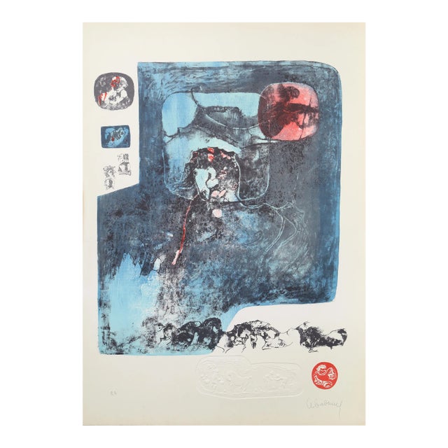 Hoi Lebadang, 1 From the 10 Horses Portfolio, Lithograph For Sale