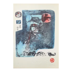 Hoi Lebadang, 1 From the 10 Horses Portfolio, Lithograph