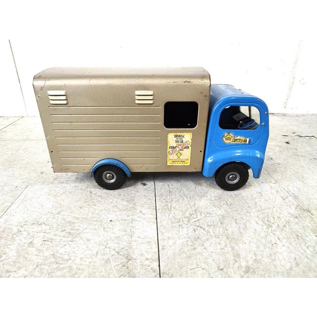 Metal Vintage Tin Toy Car from Tri-Ang, 1950s For Sale - Image 7 of 9