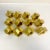 1980s Postmodern Hollywood Regency Boho Chic Ceramic Star Napkin Rings - Set of 12 For Sale - Image 6 of 9