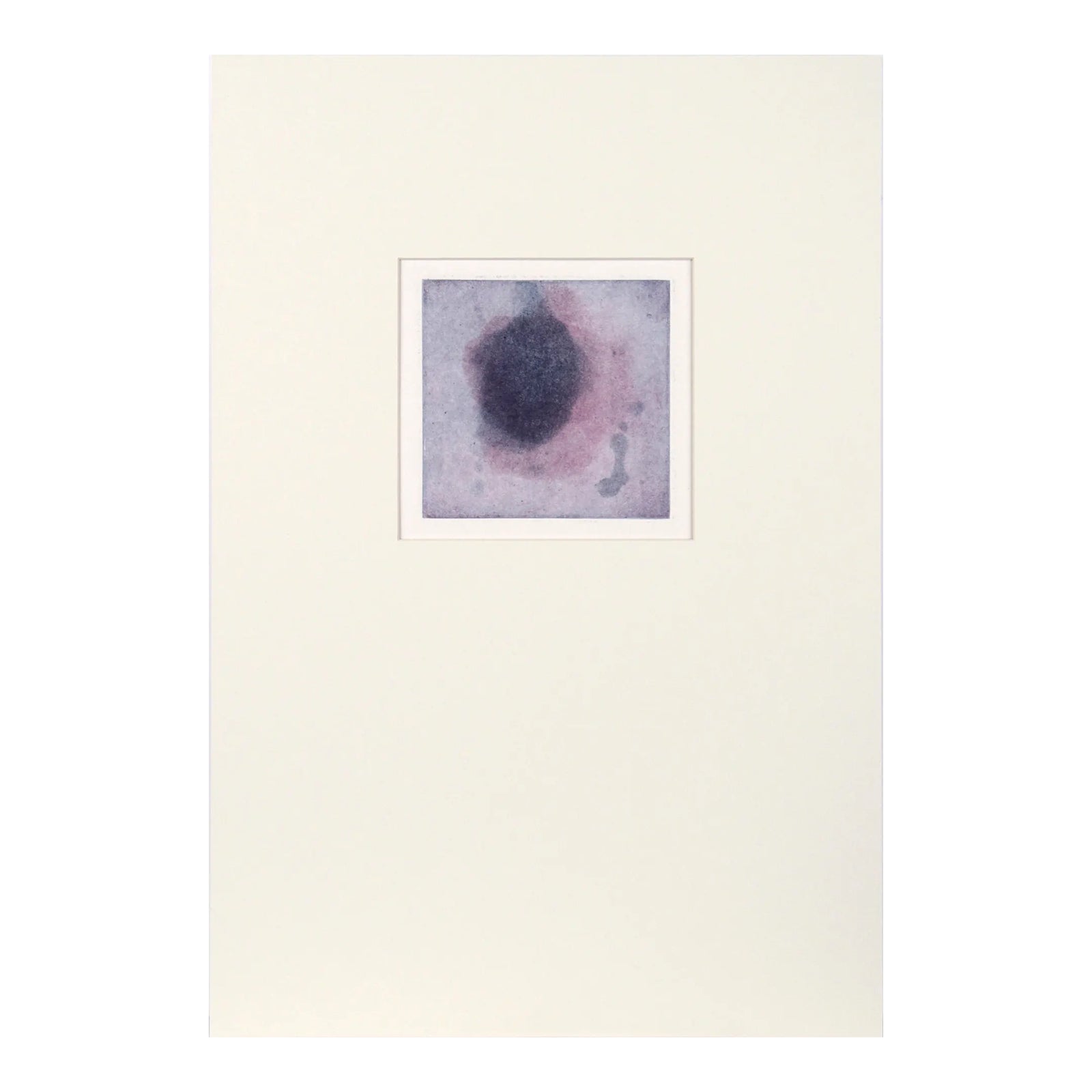 Lavender Nebula - Transfer Monotype in Oil on Paper by Heather Speck ...