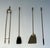 Brass Pineapple Brass Fireplace Tools For Sale - Image 8 of 12