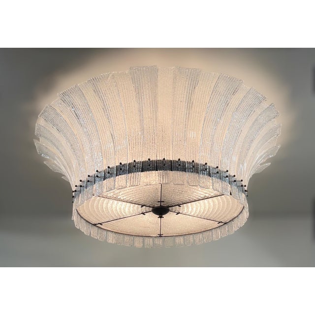 Not Yet Made - Made To Order 21st Century Duca Flush Mount by Fabio LTD For Sale - Image 5 of 7