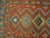 1900s Red Diamond Antique Caucasian Rug 4' 4" X 6' 0" Handknotted Wool Carpet For Sale - Image 4 of 5