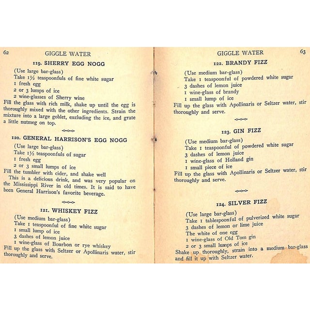Paper "Giggle Water" 1928 Warncock, Charles S. For Sale - Image 7 of 12