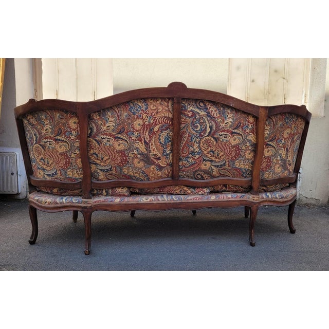 Wood 18th Century Walnut Sofa For Sale - Image 7 of 18