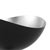 Mid-Century Modern Modern Luna Bella Torchiere Floor Lamp 70" H - Matte Black/Silver Shade, Satin Nickel Body, Modern Design, Dimmable, Bulb Included For Sale - Image 3 of 7
