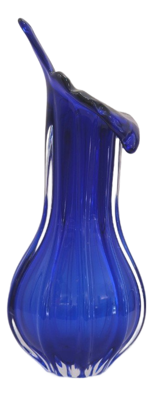 Blown Glass Vase by Egermann, 1970