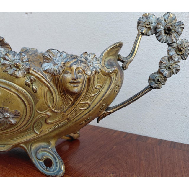Bronze Planter by Claude Bonnefond, 1890s For Sale - Image 13 of 17