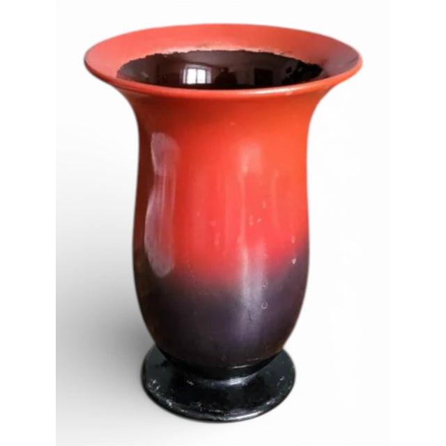 Art Deco Vase from Verrerie Saint Prex, Switzerland, 1930s For Sale - Image 10 of 10