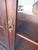 Early 1900s Tiger Oak Long Large China Cabinet Bookcase Cupboard 6583 For Sale - Image 14 of 18