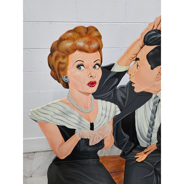 Arts & Crafts 1980s I Love Lucy Bench For Sale - Image 3 of 18