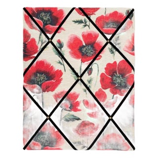 Poppies Tapestry Memo Board For Sale