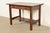 Stickley Brothers Antique Mission Oak Arts & Crafts Writing Desk or Library Table, Newly Refinished For Sale - Image 16 of 16