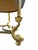 1970s Round Brass and Onyx Marble Koi Fish Coffee Table, 1970s For Sale - Image 5 of 9