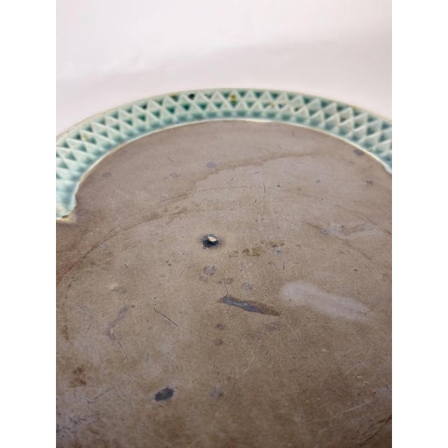 Ceramic Clover-Shaped Ceramic Dish, France, 20th Century For Sale - Image 7 of 10