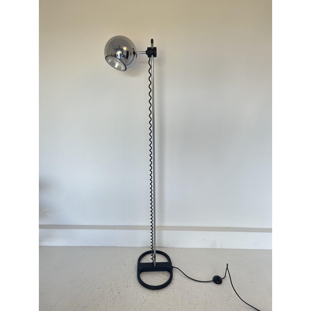 1970s Space Age Chromkugel Eyeball Floor Lamp by Staff Leuchten, 1970s For Sale - Image 5 of 8